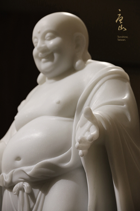 佛像雕刻藝術-漢白玉笑彌勒佛菩薩
