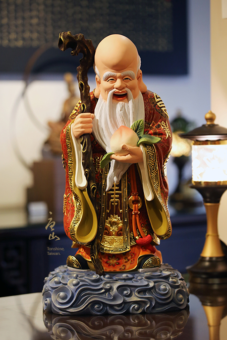 神明佛像雕刻-福祿壽三仙